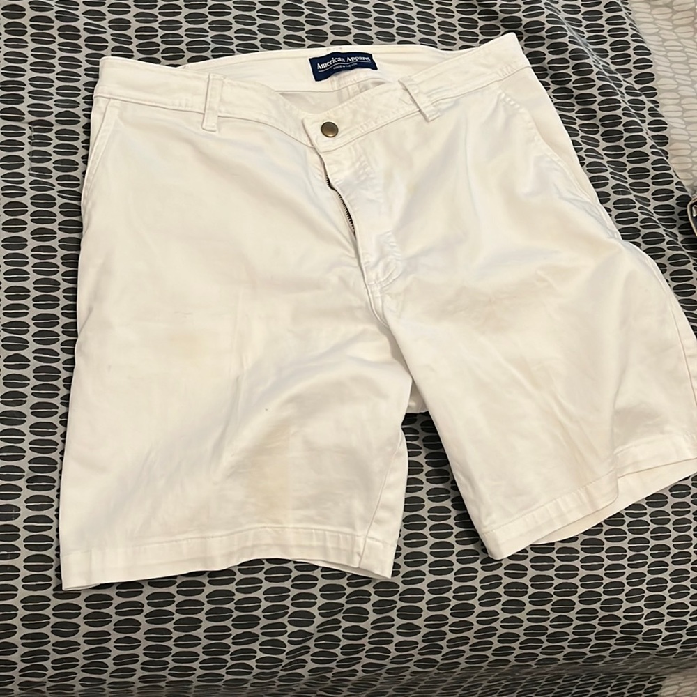 White American Apparel Shorts